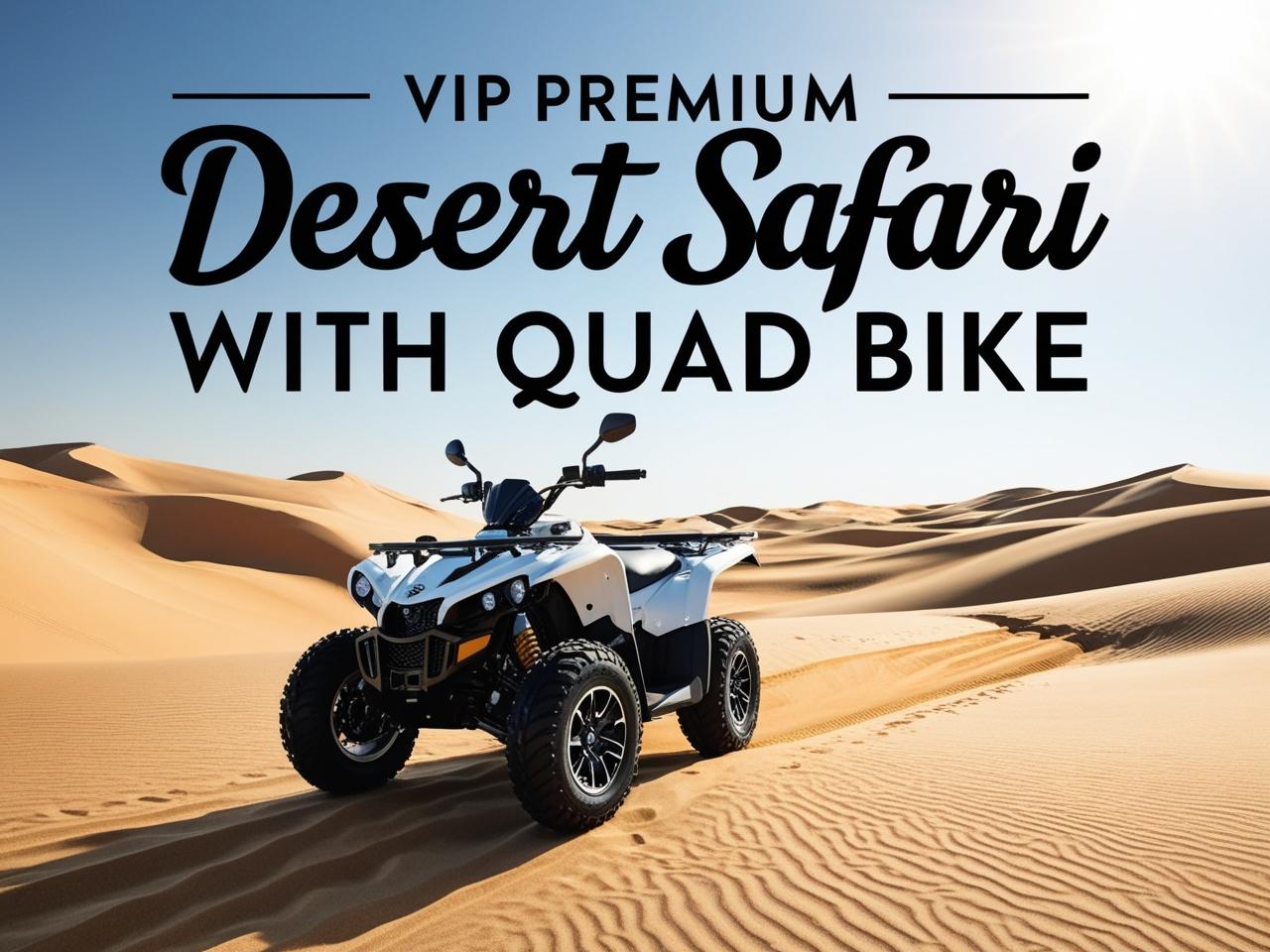 What Is a VIP Premium Desert Safari with Quad Bike?